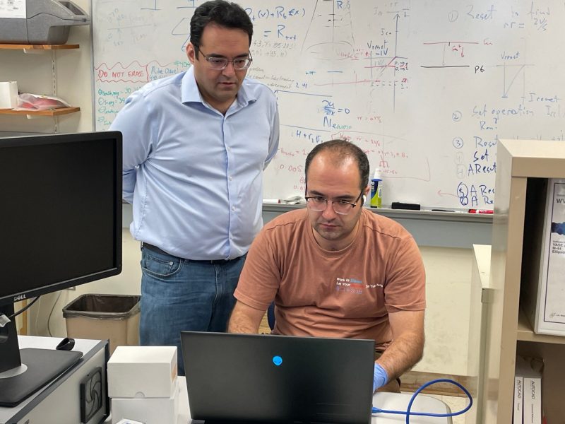 Moheb in VT VAST Lab